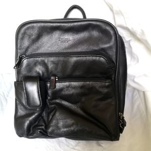 Genuine leather backpack